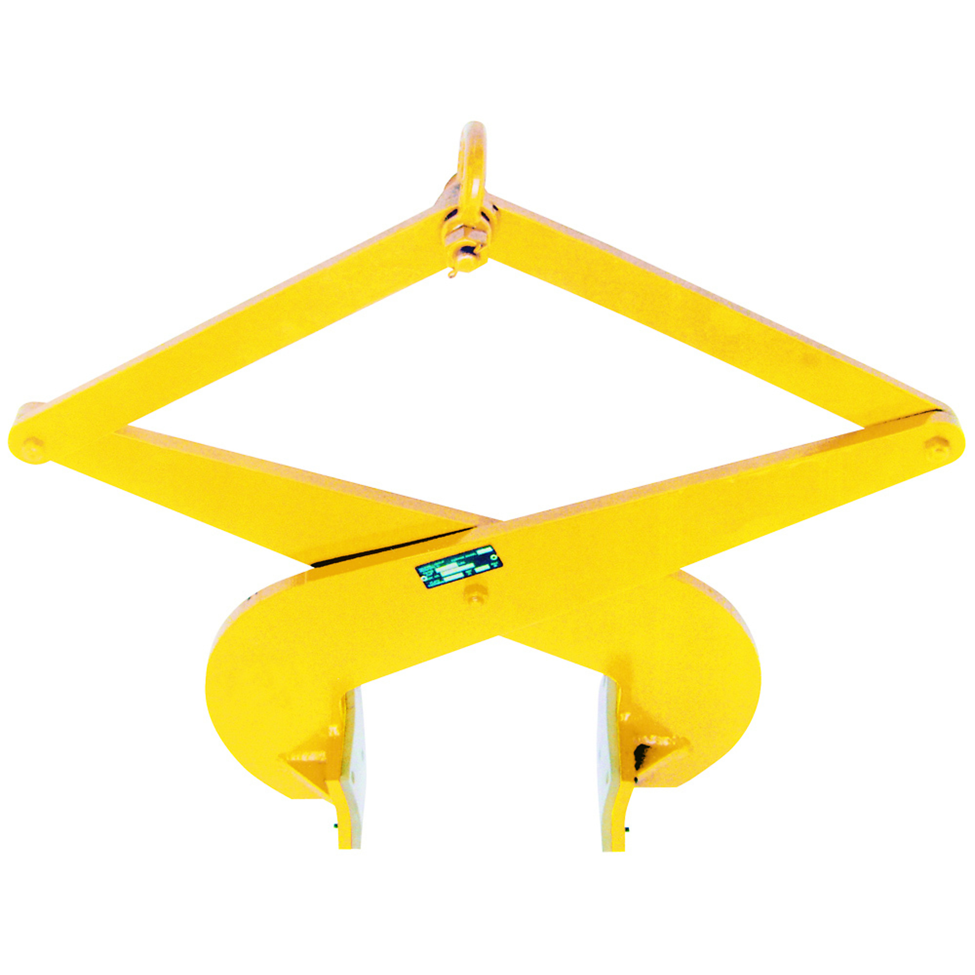 Caldwell Model ST - Slab Tong, Capacity 1000 lb, Pad Material Polyurethane, Max. Load Width 10 in, Model# 71-1